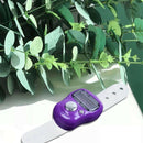 Purple Case Resettable 5 Digit LCD Electronic Finger Counter Hand Tally P1I4
