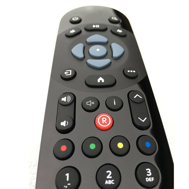 Black Replacement IR Remote Control For Sky Q Set-top Box and Television