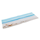 Blue Ocean Starfish Conch Shell Holiday Beach Seaside Scenery Nautical Them F6B7