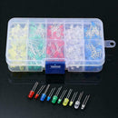 200Pcs 3mm 5mm LED Light White Yellow Red Blue Green Diodes Assortment 2019 A5R8