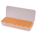 Large Travel Pill Cases Portable 7-Day Medicine Box Tablet Container(Orange