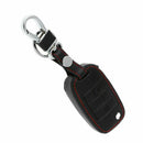 3Buttons For KIA Ceed KX5 Rio Sportage QL Waxed Car Remote Key Leather PTM