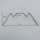 25Pcs Stainless Steel Greenhouse Bracket Fixing Clips W Fixing Clips