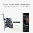 PCI-E to usb3.0 multi-port expansion card Four-port USB3.0 desktop D3T2 U7F0