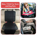 Car Seat Protector + Kick Mats Auto Backseat Protector Car Seat Cover For B N4R3