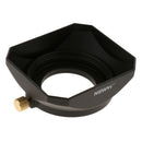 37mm Lens Hood Square for Nikon Canon Sony Panasonic Olympus  Camera Lenses