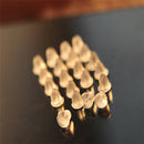 500PCS Unique Rubber Earring Back Stoppers Ear Post Nuts 4MM Jewelry Findings TR