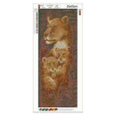 5D DIY Full Drill Diamond Painting Animal Tiger Cross Stitch Embroidery Kit