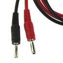 New 3ft Red Alligator Clip to Banana Plug Probe Cable Test Lead 90cm