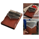 2x Kalimba Thumb Piano 17 Keys Musical Instruments,Finger Piano Gifts Coffee