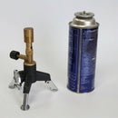 Outdoor Tripod Gas Stove Adapter Fuel Tank Bracket Connector + Portable Bun