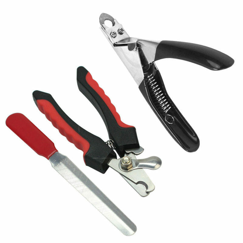 Puppy Pet Nail Claw Guillotine Clippers Cat Dog Scissor Trimmer Grooming t JQD