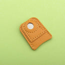 Leather Coin Thimble Soft Needlework Finger Cover Tip Patchwork Sewing Tool A