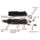 Cigarette Plug Car Lighter Connection 12V/24V Power Male Fuse Socket Adaptor+20A
