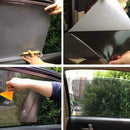 2PCS Car Auto Accessories Curtain Side Window Stickers Sun Shade UV Prot DWA
