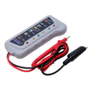 12V 6 Led Display Battery Tester Car Batter / Alternator Monitor Device E4G1