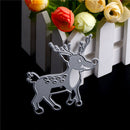 Creative Deer Animal Design Cut Die Gift Paper Card Decor Embossing Folder JR