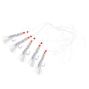 Flasher   Skin Baits Catching  Rigs Fishing Lures Baits Hook 1/0