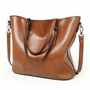 Women's Handbags PU Tote Large Capacity Shopping Bags Top-Handle Bags Fashi R2F6