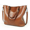 Women's Handbags PU Tote Large Capacity Shopping Bags Top-Handle Bags Fashi R2F6