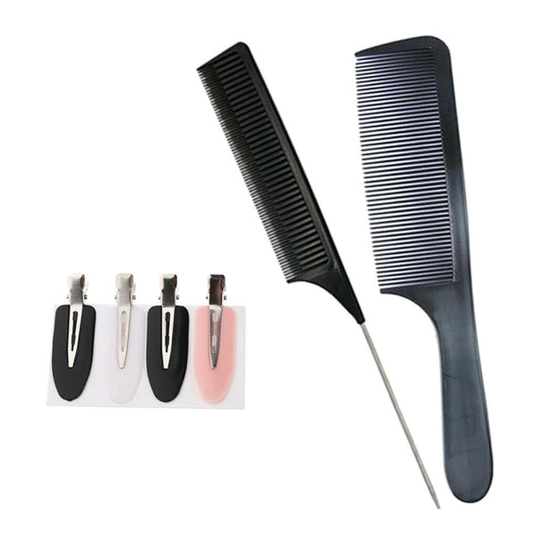 Plastic Weaving Highlighting Foiling Hair Comb Highlight for Salon Combs