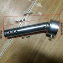 2x Exhaust Pipe Muffler 48mm Angled Motorcycle Insert Baffle DB Killer Silencer