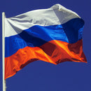 Indoor Russian Federal Republic Polyester Russia Flag Country Banner 90*150cm
