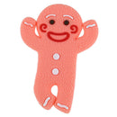 5X(Gingerbread Man Earphone Cable Wire Headphone Winder Cord Smart Wrap Or O5X1)