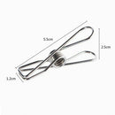 50-Pack Clothes Pins,Durable Multi-purpose Utility Stainless Steel Clothes