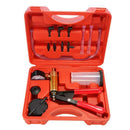 17Pcs Car Auto Pressure Tester Vacuum Pressure Pump Brake Bleeder Adaptor F