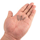 100Pcs Powerful Fishing Snap Stainless Steel Fishing Clip Interlock Fishing E5V9