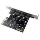 4 Port PCI-E to USB 3.0 Expansion Card, USB3.0 Express Card Compatible Windows