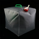 2 Pack 5.28 Gallon Collapsible Water Storage Container Carrier, Outdoor Camping
