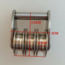 Premium Marine Stainless Steel Windsurfing Surfing Sail Tack Triple Pulley