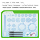 flowers ruler set 27PCS KIT