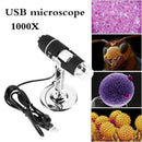 8 LED 1000X USB Digital Microscope Endoscope Magnifier PC CaSEAU