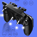 AK66 Six Fingers Game Controller Trigger Shooting Gamepad for PUBG Mobile