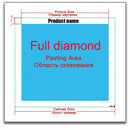 5D Diy Full Round Diamond Painting Mosaic "Cat Wearing Hat" Diamond Rhinest P5Z7