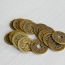 10pcs Feng Shui Coins 1.00" 2.3cm Lucky Chinese Fortune Coin I Ching Set JC4 3c