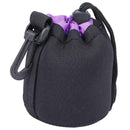 Waterproof SLR Camera Drawstring Lens Pouch Protective Brushed Cover (S)