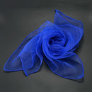 Lovely Fashion Plain Square Chiffon neck Scarf Head Scarves 70 cm x 70cm (S