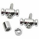 2Pcs Roller String Tree for Guitar Electric Acoustic Box Accessories Chrome