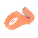 3X plastic sewing thimble ring with blade finger thimble thread cutter DIY to JR