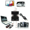 1080P HDMI Female to VGA Male with Audio Output Cable Adapter HOT Converter F0G9