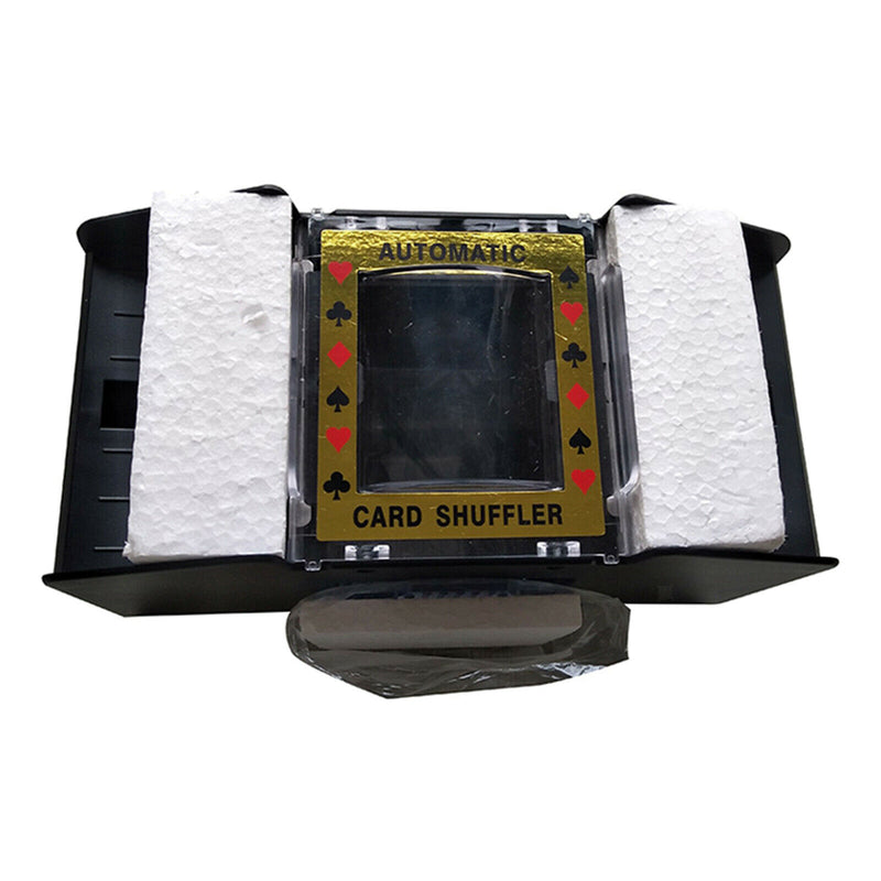 4-deck Automatic Card Mixer Brewing Machine Battery Operated Cart