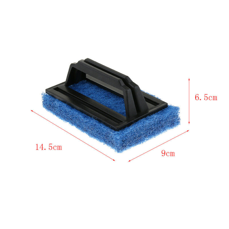 2Pcs Fish Tank Aquarium Glass Brush Cleaning