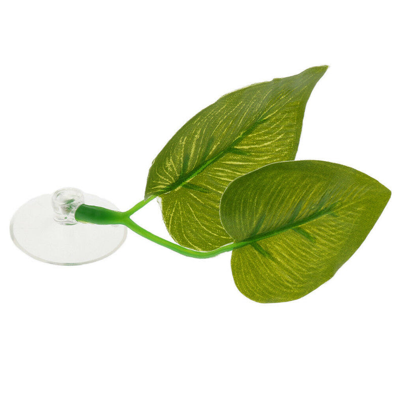 High Simulation Artificial Plant Double Leaf Fish Tank Aquarium Ornament