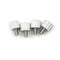 4PCS M4 x 6mm Toolless Thumb Screw Stainless Steel JR