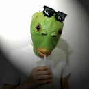 Creative Funny Fish Head Hood Cover Fun Gift Latex Head Headgear Party Props HOT
