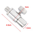 3pcs Stainless Steel Quick Release Connector For Carp Fishing Alarms Rod StickOZ